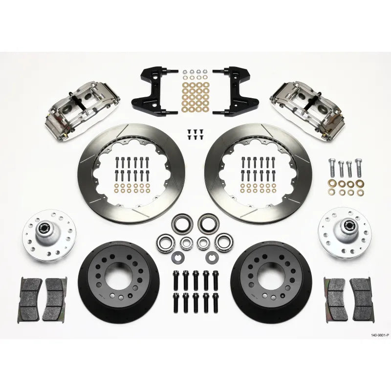 Wilwood polished auto part