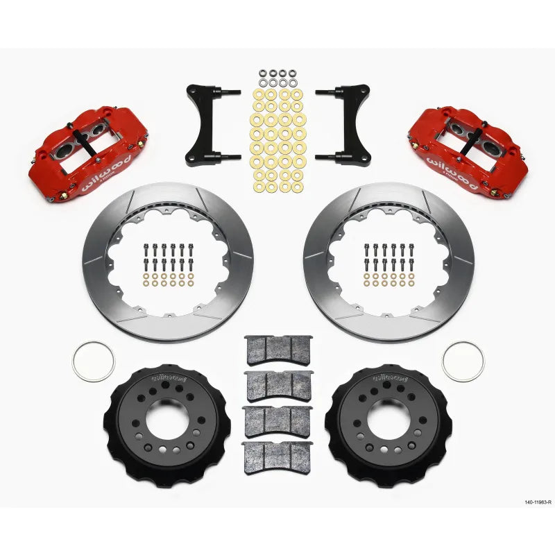 Wilwood red auto part