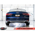 AWE Tuning exhaust close-up