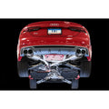 AWE Tuning exhaust installed view