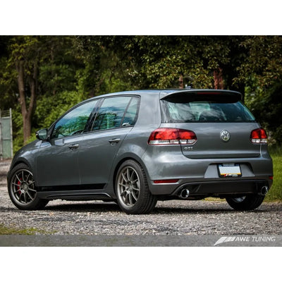 AWE Tuning silver cat-back exhaust