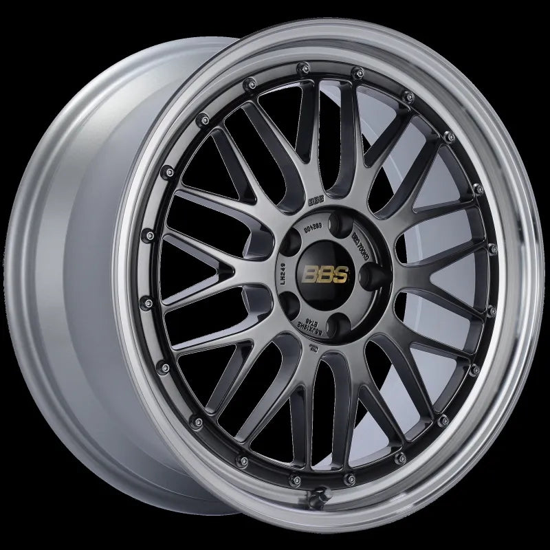 BBS black auto part