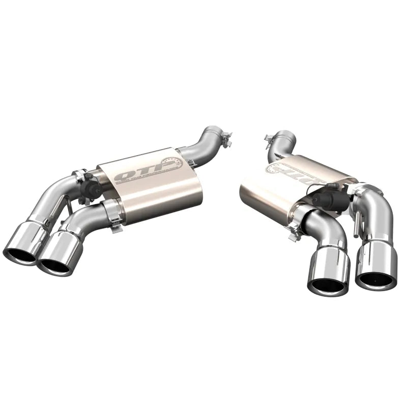 QTP axle-back exhaust
