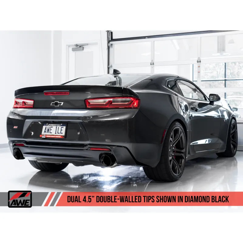 AWE Tuning black axle-back exhaust