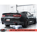 AWE Tuning black axle-back exhaust