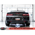 AWE Tuning axle-back exhaust detail