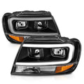 ANZO headlights installed view