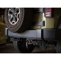 aFe axle-back exhaust detail