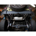aFe axle-back exhaust close-up