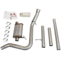 aFe exhaust installed view