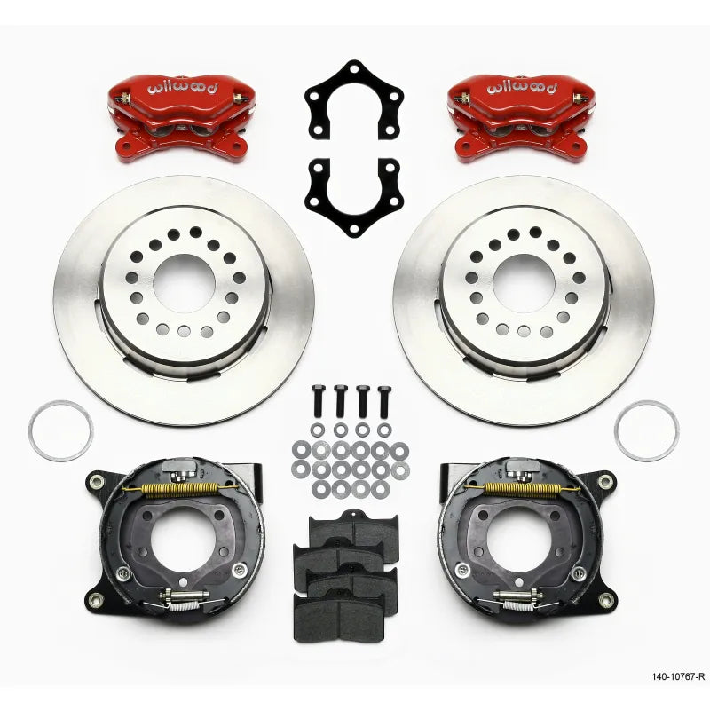 Wilwood red auto part
