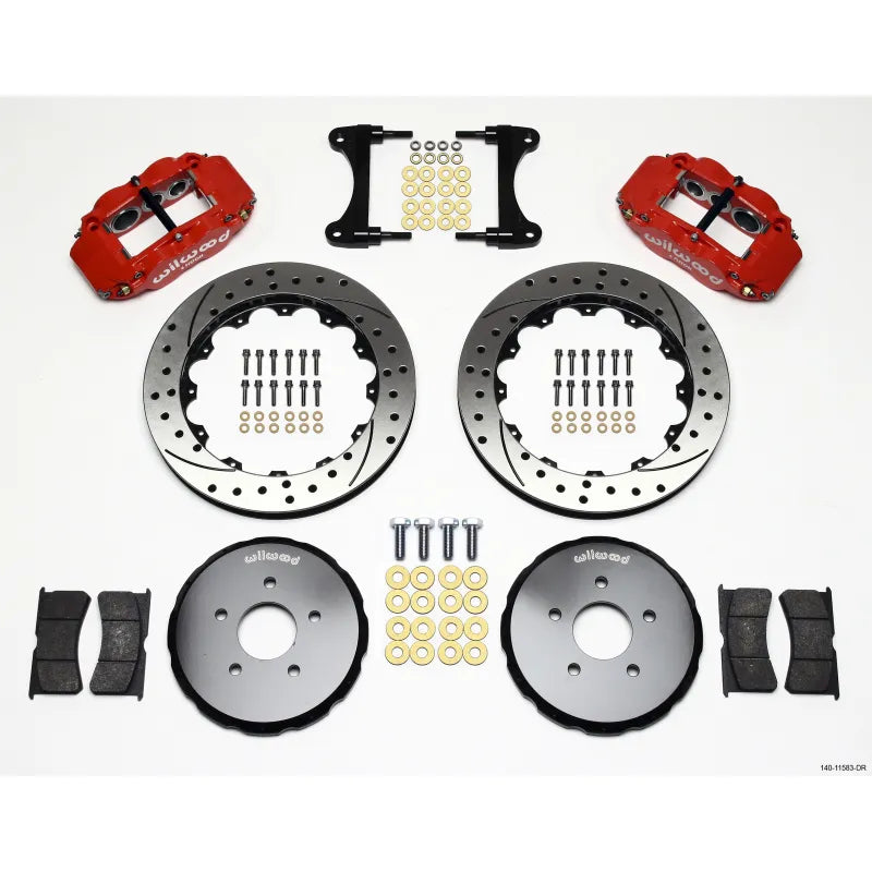 Wilwood red auto part