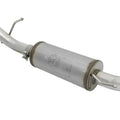 aFe cat-back exhaust close-up
