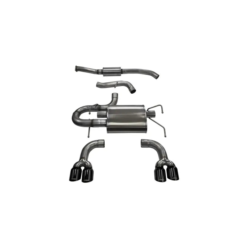 CORSA Performance black cat-back exhaust