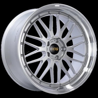 BBS red auto part