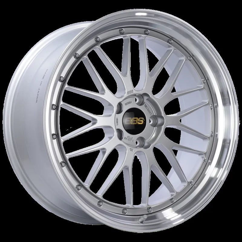 BBS red auto part