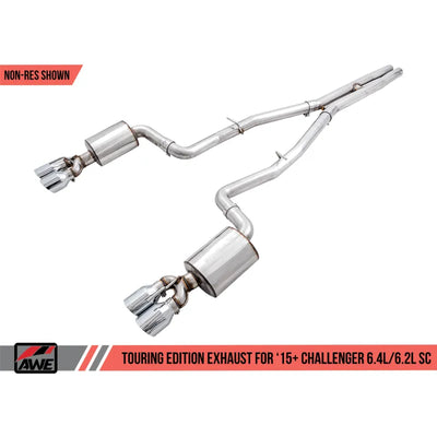 AWE Tuning silver exhaust