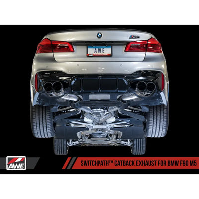 AWE Tuning black cat-back exhaust