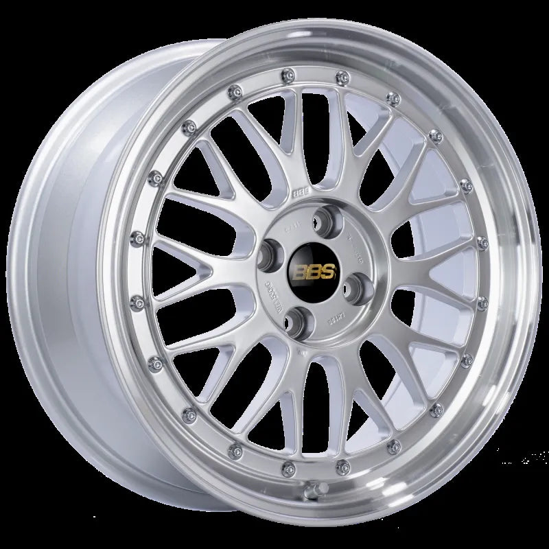 BBS red auto part