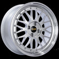 BBS red auto part
