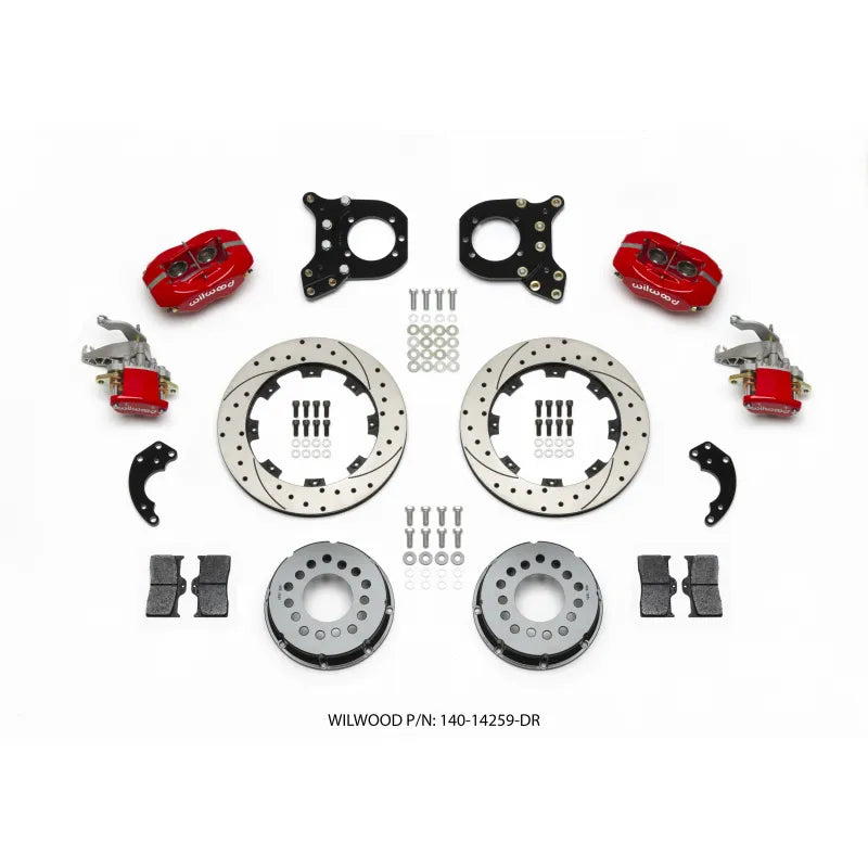 Wilwood red hardware kit