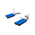 Remark axle-back exhaust detail