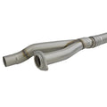 aFe cat-back exhaust installed view