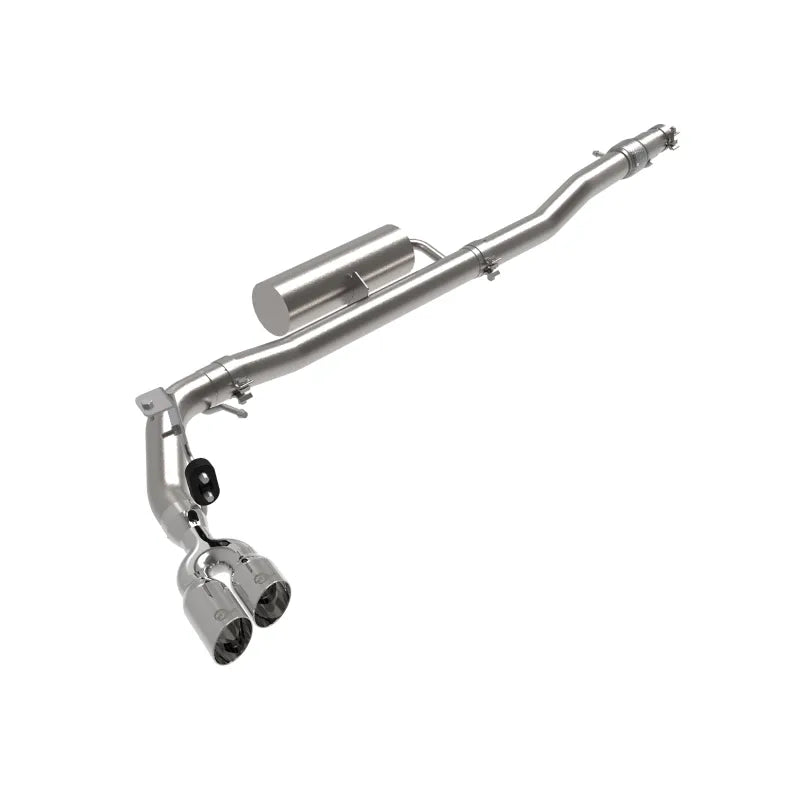 aFe polished cat-back exhaust