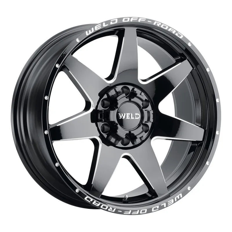 Weld black auto part