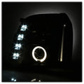 SPYDER headlights close-up