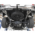 aFe cat-back exhaust close-up