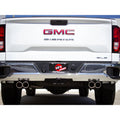 aFe cat-back exhaust installed view