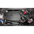 K&N Engineering intake system installed view