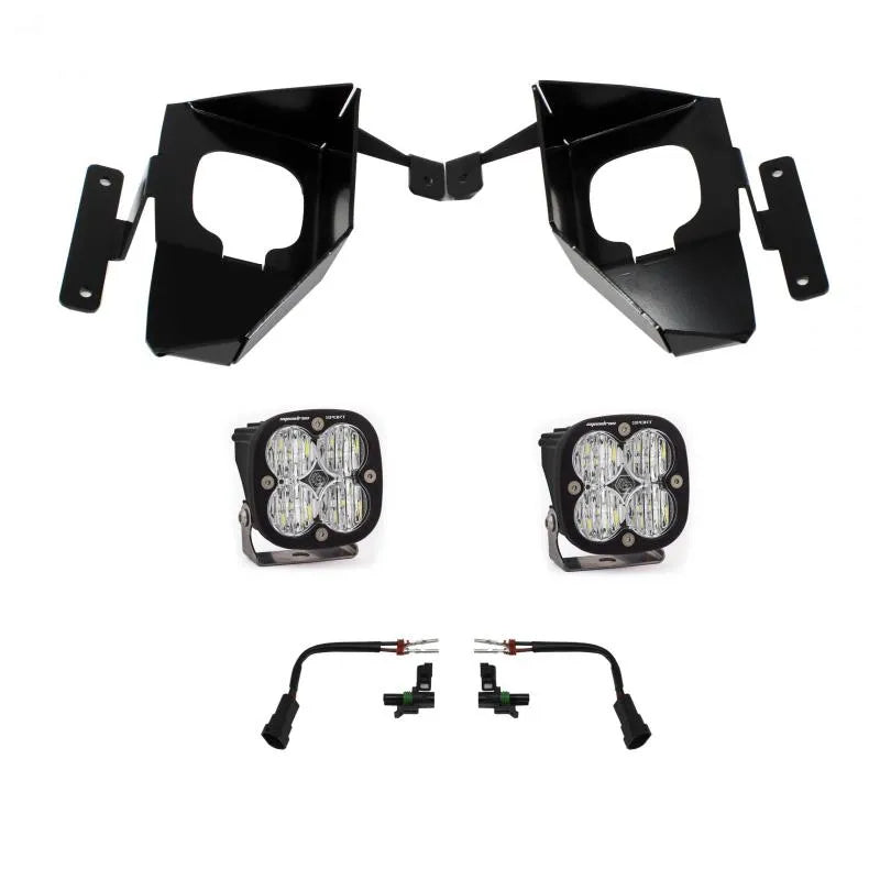 Baja Designs silver auto part