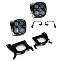 Baja Designs silver auto part
