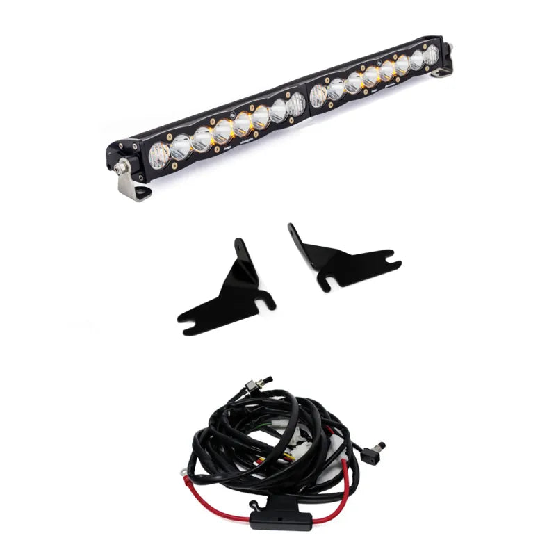 Baja Designs silver auto part