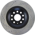 Stoptech auto part installed view