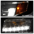 SPYDER headlights close-up