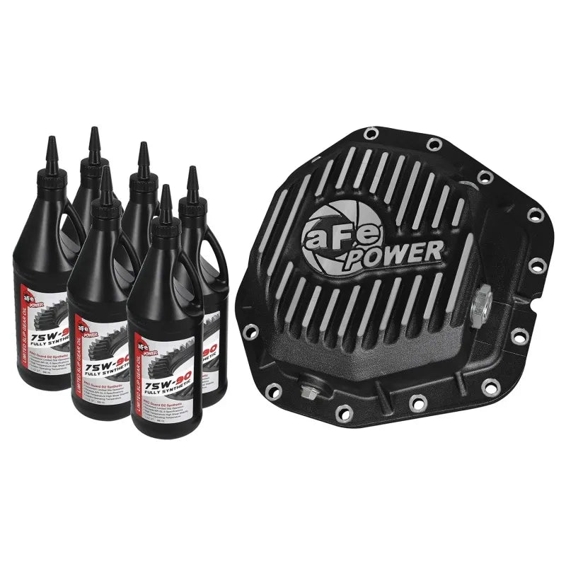 aFe black differential cover