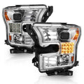 ANZO headlights close-up