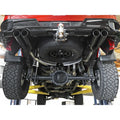 aFe cat-back exhaust close-up