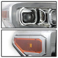 SPYDER headlights installed view