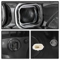SPYDER headlights close-up