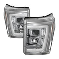 SPYDER chrome headlights