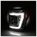 SPYDER headlights installed view