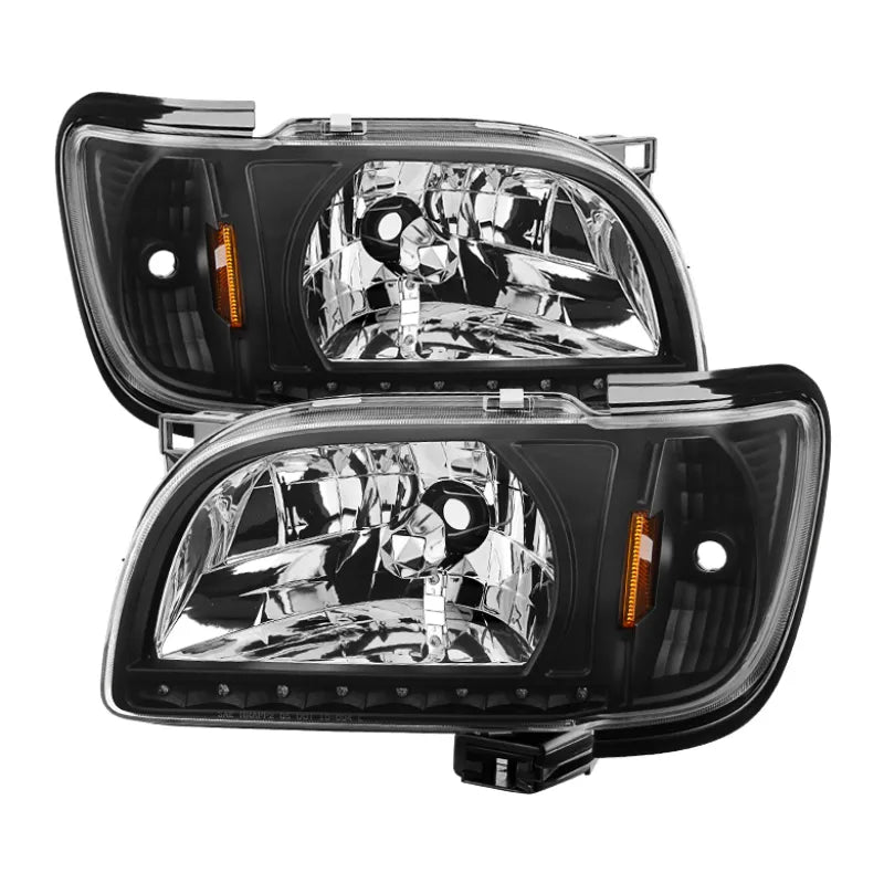 SPYDER black headlights