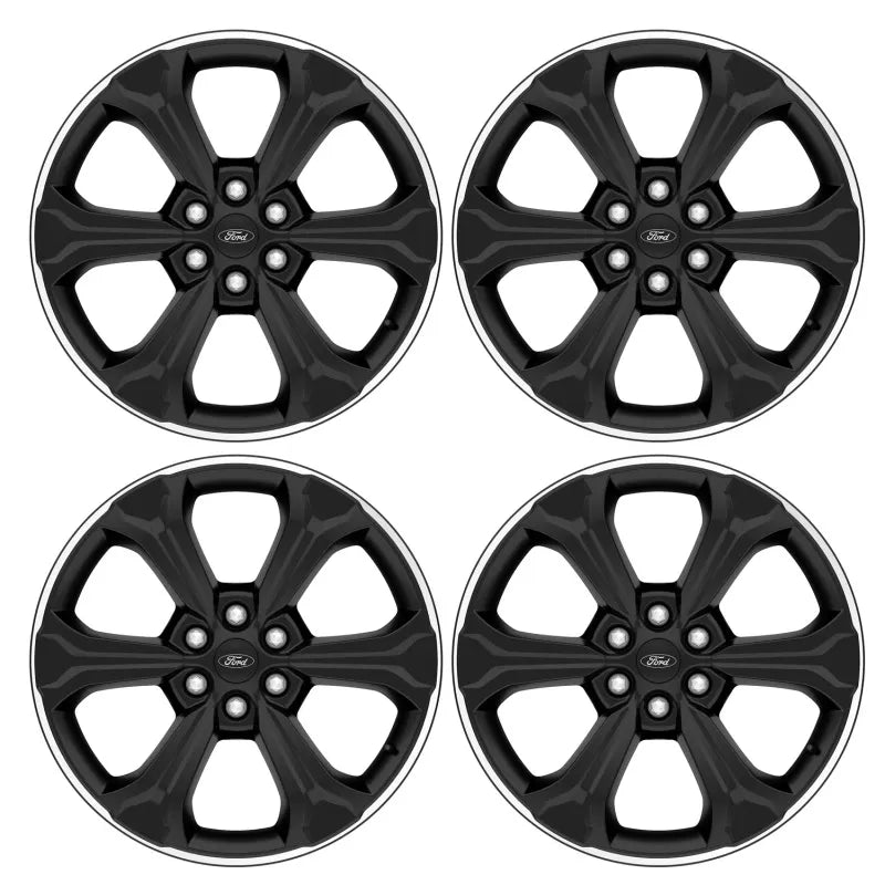 Ford Racing black auto part