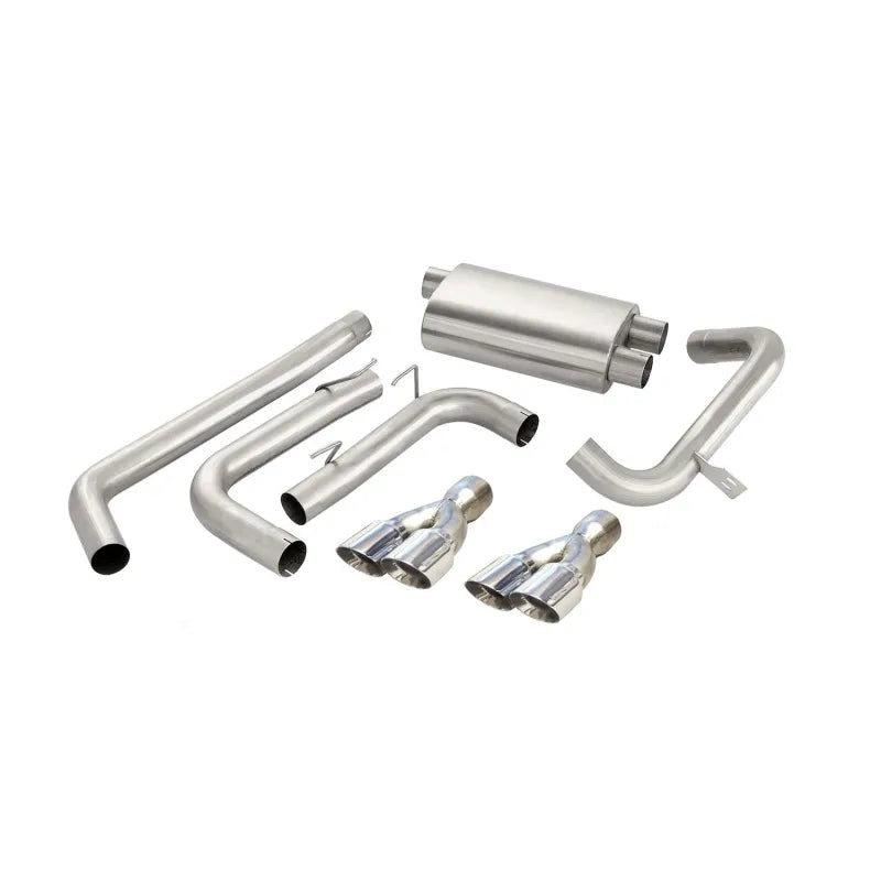 CORSA Performance polished cat-back exhaust