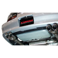 CORSA Performance cat-back exhaust installed view
