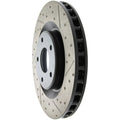 Stoptech auto part installed view